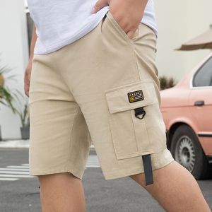 Korea STYLE 28-50 Inch Men'S SHORTS Cargo Summer Casual Bigger Pocket Classic 95% Brand Male Short Pants Trouers