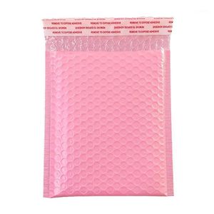 Prezentowe bąbelki pocztowe Wyściełane koperty wyłożone poly -selle self self różowy przechowywanie wygodna torba ekspresowa