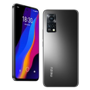 Original Meizu 18x 5G Telefone Celular 8GB RAM 128GB 256GB ROM Snapdragon 870 Octa Core 64.0MP AI HDR Android 6.67 polegadas Amoled Tela Full Screen Fingerprint Id Face Smart Cellphone