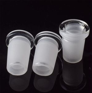 DHL Glass Narghilè Adattatore per pipa ad acqua Riduzione da 18mm 14mm Maschio a 10mm Femmina Riduttore Connettore Cenere Catcher Fessura Diffusore per Bong in vetro