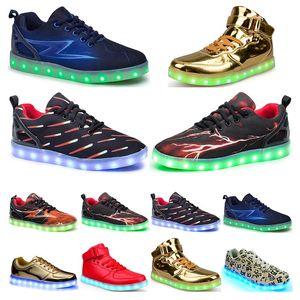 Lässige leuchtende Schuhe für Herren und Damen, große Größe 36–46, EUR, modisch, atmungsaktiv, bequem, Schwarz, Weiß, Grün, Rot, Rosa, Bule, Orange, zwei 90