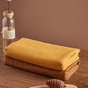 Recém-nascido infantil bebê swaddle cobertor respirável algodão muslin panos banho toalha n1hb 210309