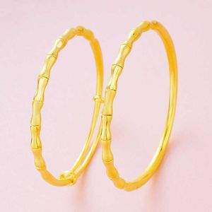 Farlena Indian Jewelry Gold Color Bangles Dla Kobiet Mężczyźni Moda Bambus Dostosuj Bransoletki Bransoletki Dubai Biżuteria Bridal Q0717