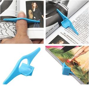 touch markers 3pcs/lot Creative Multifunctional Thumb Book Support Page Holder Marker Convenient Bookmarks Students School Office qylVcv