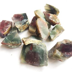 Dekorativa föremål Figurer Qin Purple Jade Ancient Chinese Mysterious Rough Stone Den enda platsen i World Green Agate Jewelry Material M