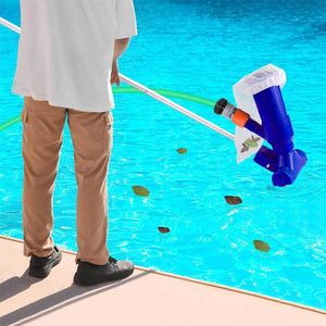 Havuz Aksesuarları Yüzme Süpürge Temizleme Dezenfekte Aracı Set Emme Kafa Gölet Çeşmesi Spa Fırçası # T2Q