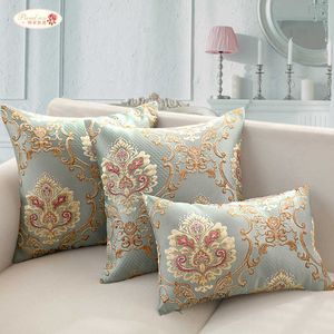 Proud Rose European Pillowcase Cushion Waist Pillow Sofa Back Cushion Rectangular Pillowcases Living Room Car Pillowslip 210611