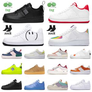 Hotting Selling casual shoes Low Mens Womens Utility Black Volt Have A Nice Day Easter Shadow Mystic Navyge Wheat Sail Rust Blue men trainer sneakers