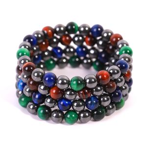 8mm Verschiedene Natürliche Energie Stein Perlen Stränge Elastische Charme Armbänder Handgemachte Armreif Schmuck Für Frauen Männer Party Decor