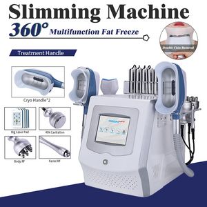 7 in 1 Cryolipolysis Lipo Laser 40K Cavitation RF Facial Lipolaser Machine Fat Freezing Equipment Cryo therapy Loss Weight