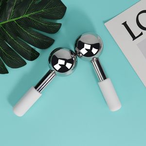 Wholesale used lift for sale - Group buy Facial Ice Globes Stainless Steel Cold Roller Massage Ball Cryo Stick Massager For Face Lift Eye Neck Skin Care Home Use Beauty Tools