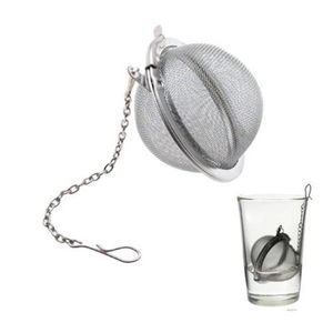 5cm Stainless Steel Tea Pot Infuser Sphere Mesh Tea Strainer Filter Ball Strainer Spice Tea Ball Seasoning Ball Kitchen Accessories