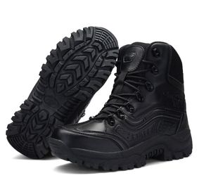 Couro outono inverno clássico botas de neve masculino bota de motocicleta homens tornozelo sapatos masculinos altos homens 39-46