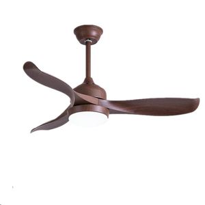 High-quality Nordic ideas 52 inch LED Ceiling Fans With Lights Remote Control living room bedroom home Ceiling Light Fan Lamp