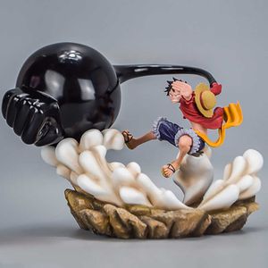 Gear Third 3 Luffy Big Hand Ver. Monkey D Luffy PVC-figur tredje elefant Gun pengar Action Figur BO9 Q0722