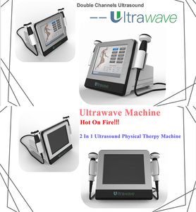 2 Handles Ultrasound Shockwave Machine Chronic Strains And Sprains Physical Therapy Equipment Body Pain Reduction Health Gadgets Medical Ultrawave Instruments