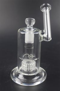 Mała szklana woda Bong Hookh z filtrem rurowy Rury Recycler Oil Dab Rig Tobacco Akcesoria