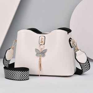 Bolsas HBP bolsas mulheres carteiras moda bolsa bolsa bolsa de ombro cor branca