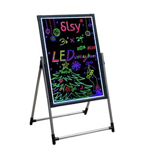 Scheda firmata da scrittura del messaggio Led illuminato X12 Effetto neon Effetto al neon Effetto scheda con telecomando Colors Modi lampeggianti Light up Boards IN