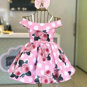 Summer Baby Girl Clothes Newborn Toddler Cotton Print Short Sleeve Dress Outfits Q0716