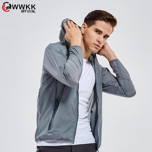 Wholesale ultralight jackets for sale - Group buy Men s Jackets WWKK Summer Quick Dry Men Windbreaker Skin Coat Sunscreen Waterproof Mens Army Outwear Ultralight Windbreake Jacket M XL