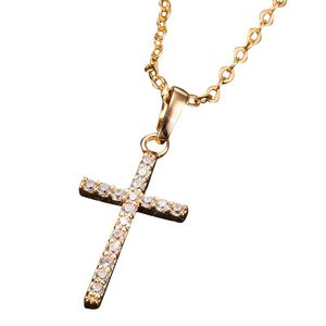 Wisiorek Naszyjniki Zewnątrz Alloy Portable Travel Party Zakupy Piękny Naszyjnik Unisex Prezent Indoor Shiny Decor Cross Wisiorki Moda Żenie