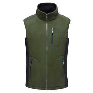 Homens Colete Sem Mangas Outono Inverno Macho Fleece Softshell Coletes Quentes Waistcoat Mens Casual Sem Mangas Outwear Casaco Mulheres 210527