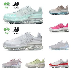 Running Shoes Mens Womens Maat 13 FK-2020 360 Licht Aqua Triple White Fly Brei Stone Blue Barely Volt Laser Orange Tennis Trainers Sneakers 36-47