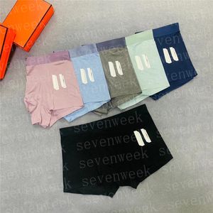 Plus Size Mens Boxers Underwear Designer Brand Underpants Male Sexy Shorts Silky Breathable Boxer