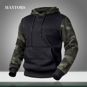 Erkekler Askeri Kamuflaj Hoodies Bahar Sonbahar Kapüşonlu Tişörtü Erkek Camo Hoody Kazak Hip Hop Streetwear Marka Giyim 210728