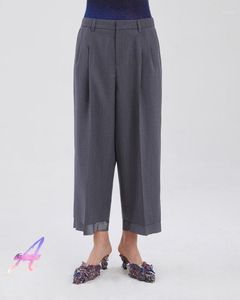 Mäns byxor aderror kostym damer stygn casual byxor koreanska enkel stil oversize kvinnor