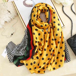 Lvity Brand Designer Seidenschal weiblich Foulard Bandana Lange Schals Wickel Winterhalsschals Pashmina Lady Hijab Luxus 566