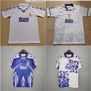 Wholesale raul jersey for sale - Group buy Top Real Madrids Retro jerseys Soccer jersey vintage classic RAUL Redondo football shirt MIJATOVIC maillot de foot