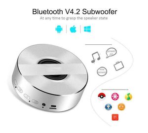 Mini Wireless Bluetooth Speaker, Portable Notebook Subwoofer Speakers, Music Mp3 Bass Stereo Loudspeaker for Phone Laptop Car