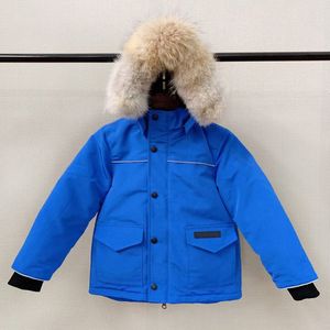 Barndesigner Down Coat Winter Jacket Boy Girl Baby Ytterkläder Jackor med märke Tjock varma utkläder Rockar Barn Parkas Fashion Classic Parkas