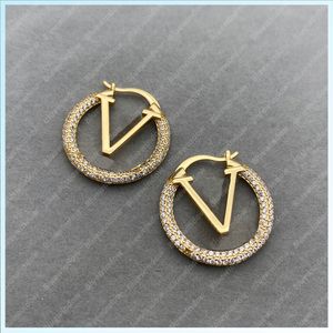 Women Earrings Designer Brand Earings Fashion Gold Jewelry Designer Accessories Womens hotsale Designers Earrings Studs Boucles B2108122L