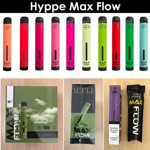 Hyppe Max Flow Sitting Vape Pod urządzeniem E Papsyts Puffs Regulator przepływu powietrza Odpowiedź ml kolorów