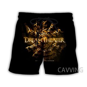 Mäns Shorts Cavving 3D Printed Dream Theatre Summer Beach Streetwear Snabb Torr Casual Sweat För Kvinnor / Män U02