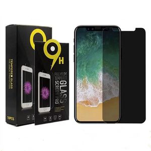 Полная крышка Antipy Spy Screen Protector для iPhone 15 14 13 12 Pro x xr xs max privacy stance the Hempered Glass с пакетом