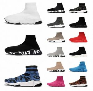 Herrkvinnor Sock Boots Shoes 1.0 Casual Flat Sole Platform Designer Socks Boots Classic Original Outdoor Sports Sneakers Trainers