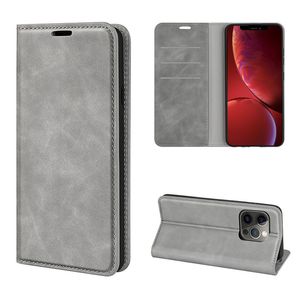 حالات هاتف محفظة من الجلد لـ iPhone 13 Pro Max Samsung Galaxy S22 Plus Ultra A23 A33 A53 Google Pixel 6A Slot Cards Retro Magnetic Cover