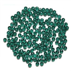 StreBelle Raffinato cristallo austriaco 3x4mm 1000 pezzi sciolto rondelle perle di vetro braccialetto moda gioielli fai da te