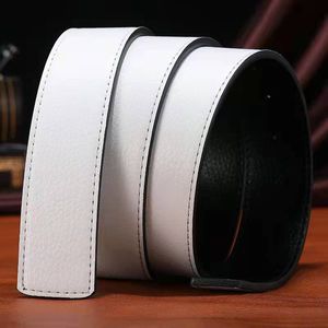 Men's H Belt Leather High Quality Buckle Jeans Cowskin Casual Belts Business Cowboy Waistband Male Fashion Designer With box