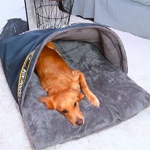 Cat Beds & Furniture Large Dog Bed Pet Sleeping Bag Small Dogs Kennel Sofa House Puppy Cave Warm Nest High Quality1