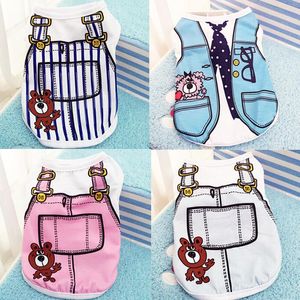 Dog Apparel Sale Cute Clothes Summer Small Fashion Cotton Muti-Color Puppy Vest