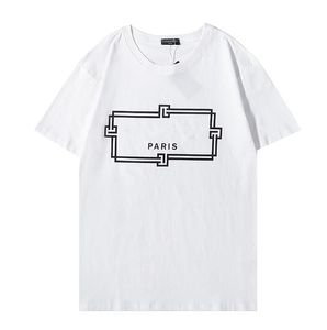 T-shirt da uomo di moda T-shirt estive Stilista di alta qualità Hip Hop Uomo Donna T-shirt manica corta nera Taglia S-XXL