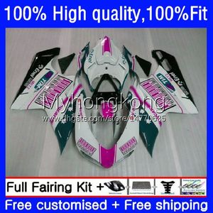 Ducati 848S 1098S 1198S 848R 07-12 COUNDLING 14NO.114 1098R 1198R 2007 2008 2009 2010 2011 2012 848 1098 Pink White 1198 S R 07 08 09 10 11 12 OEM Fairing