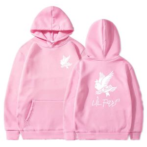 Lil Peep Bluzy Love Lil.Peep Mężczyźni / Kobiety Pullover Kapturem Swetry Lil / Kobiet Sudaderas Cry Kwiaty Kaptur Hoddie Bluzy Y0816