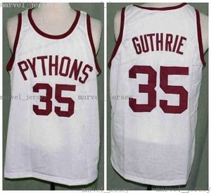 barato 1979 filme Moisés Guthrie # 35 pythons jerseys de basquete os peixes que salvaram homens costurados mulheres juventude xs-5xl