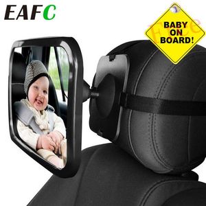 Andra interi￶rstillbeh￶r Justerbar bred bakifr￥n bilspegel Auto Spiegel Baby Child Seat Safety Monitor nackst￶d Bilstyling